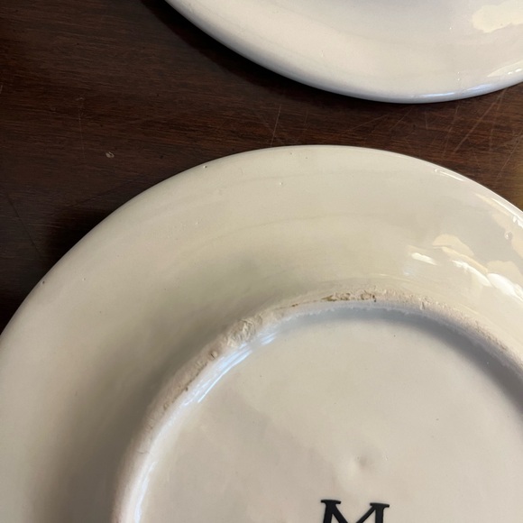 Rae Dunn M Studio ‘Nest.’ 6” Round Plates~Set of 4 - Picture 12 of 12